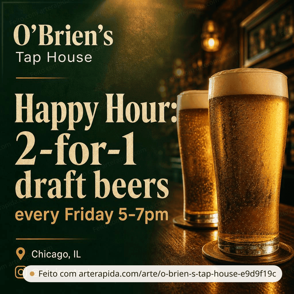 O'Brien's Tap House — General · ArtRapid