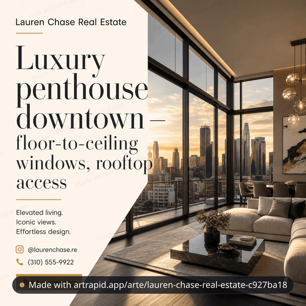Lauren Chase Real Estate — General · ArtRapid