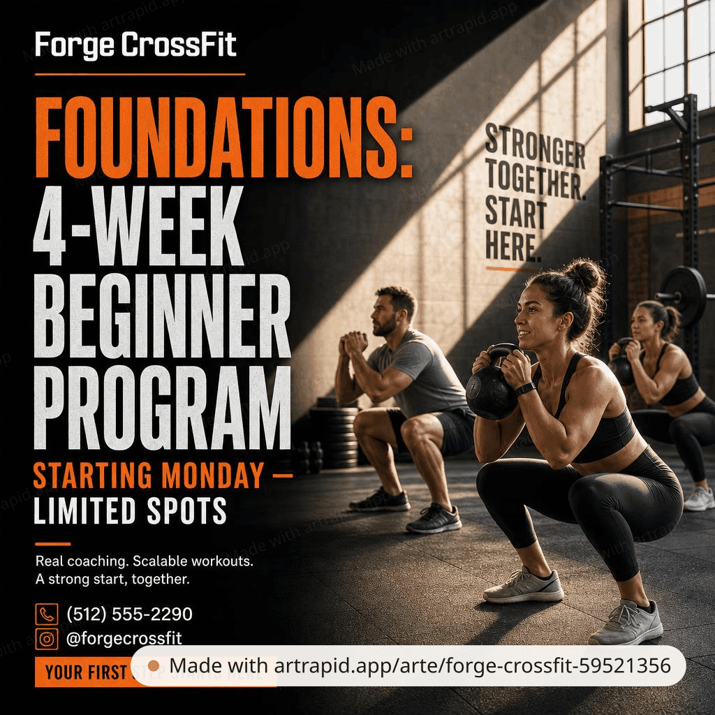 Forge CrossFit - fitness · ArtRapid