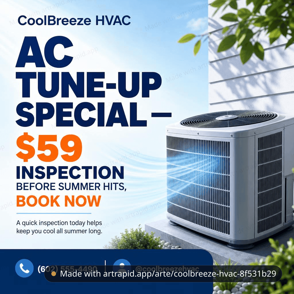 CoolBreeze HVAC · ArtRapid