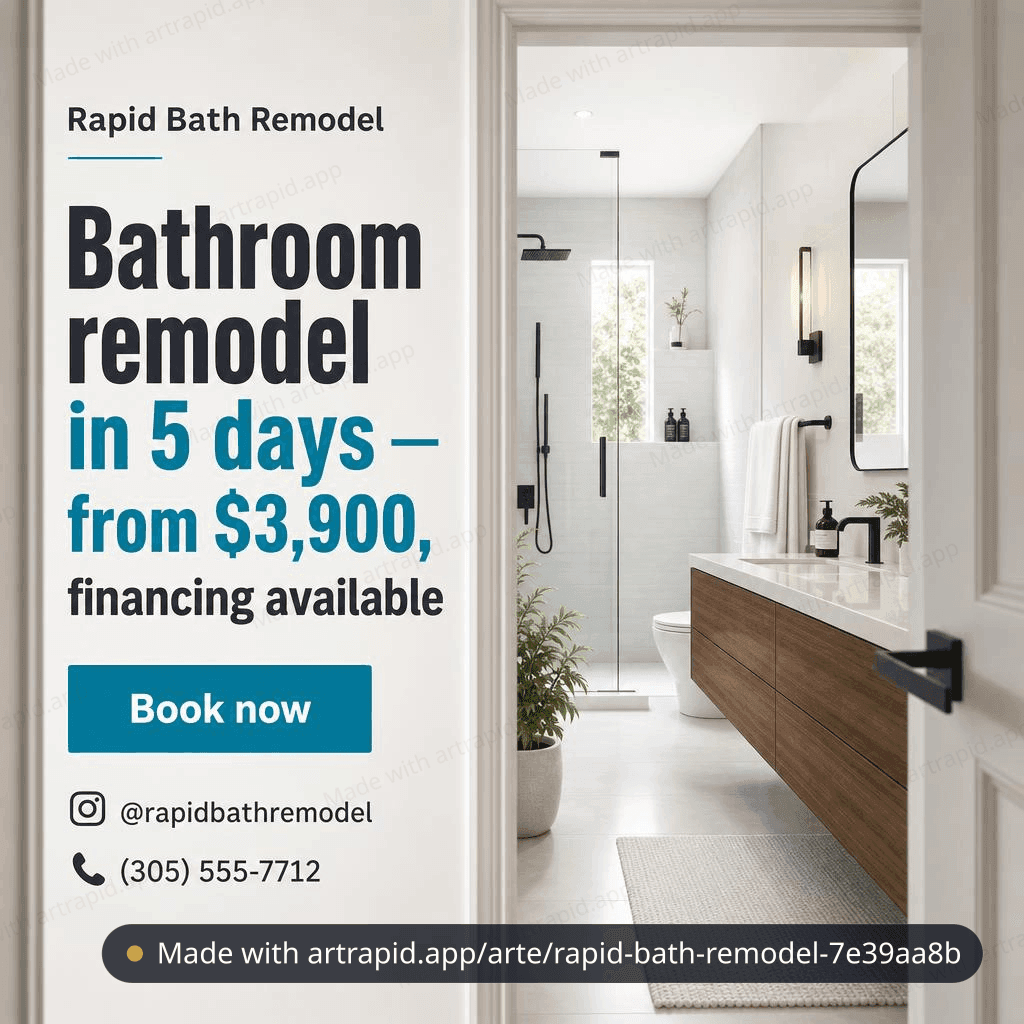 Rapid Bath Remodel · ArtRapid