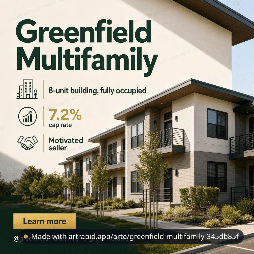 Greenfield Multifamily · ArtRapid
